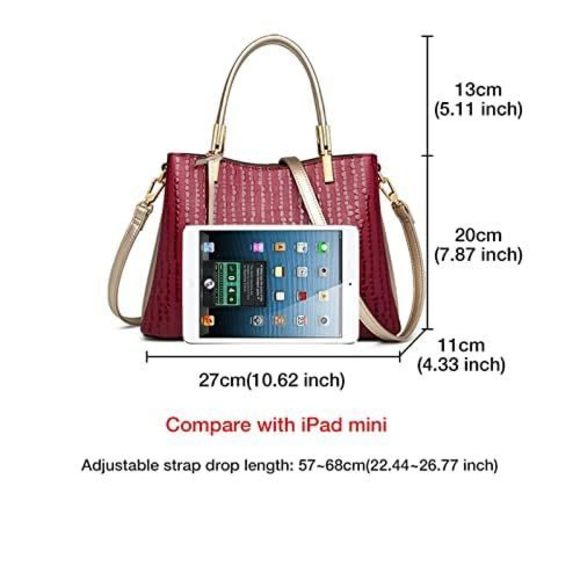 Van Gogh Starry Night Satchel Cross Body Strap Messenger Satchel - Picture 3 of 6